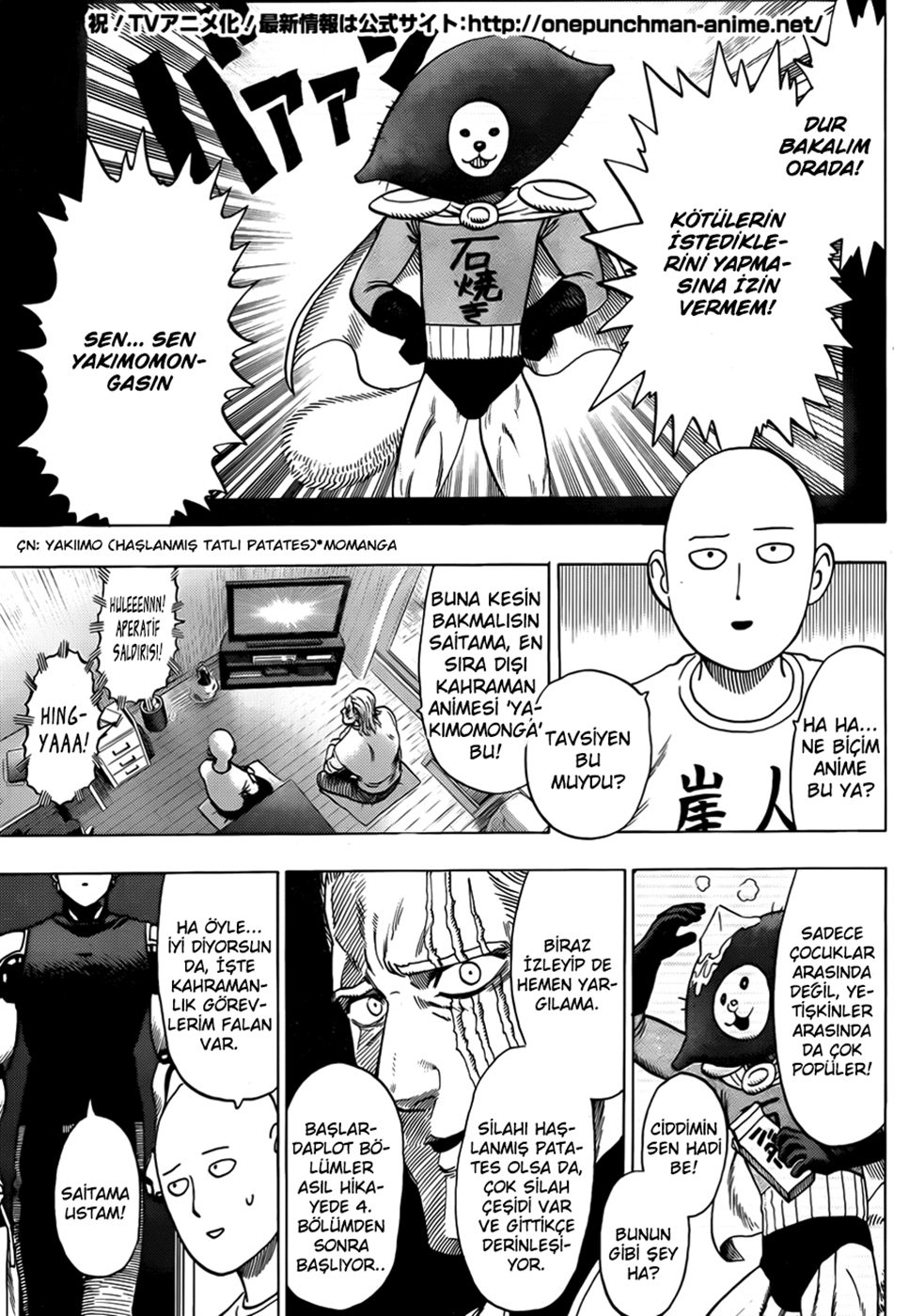Read One Punch-Man TR Manga Online