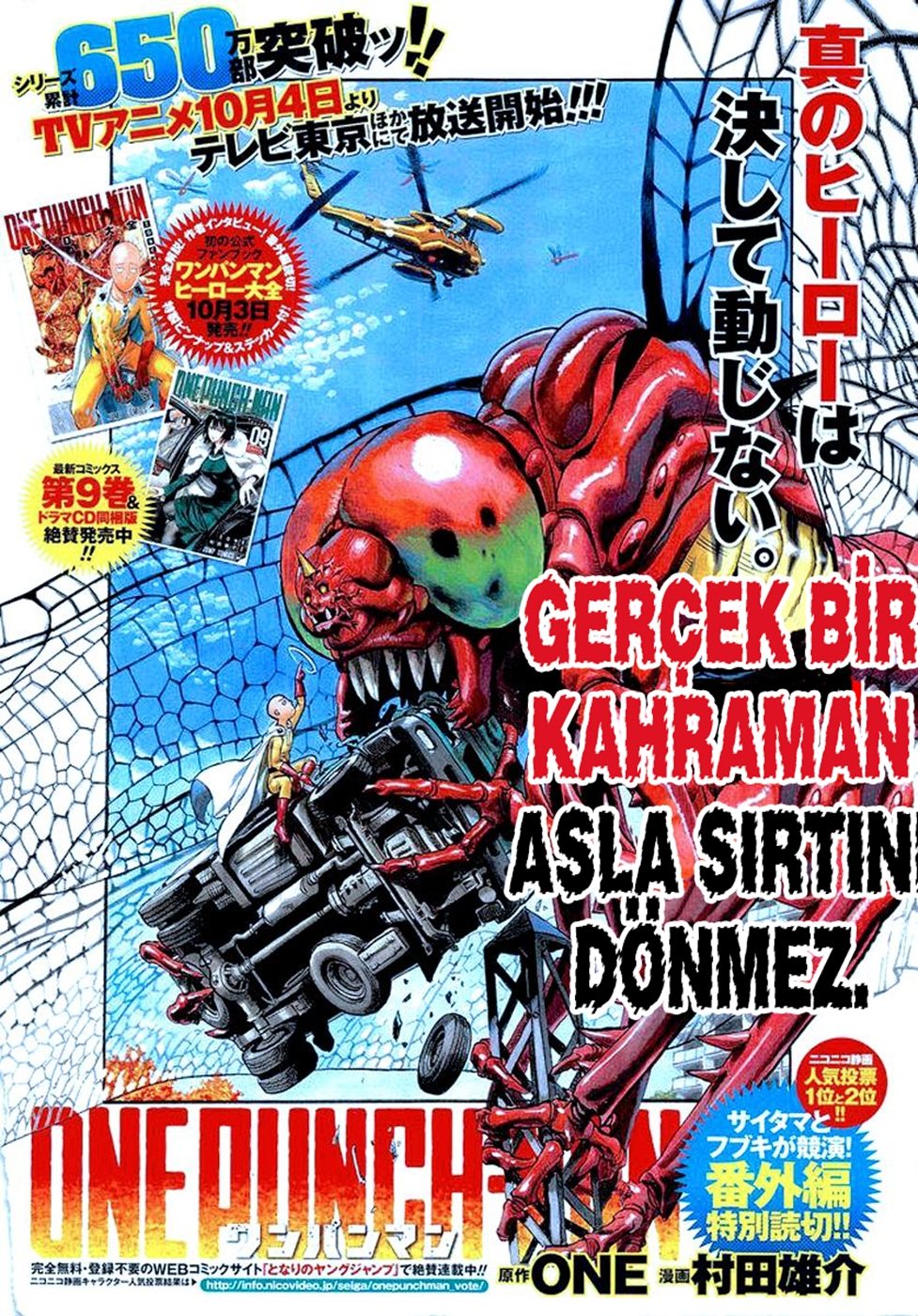 Read One Punch-Man TR Manga Online