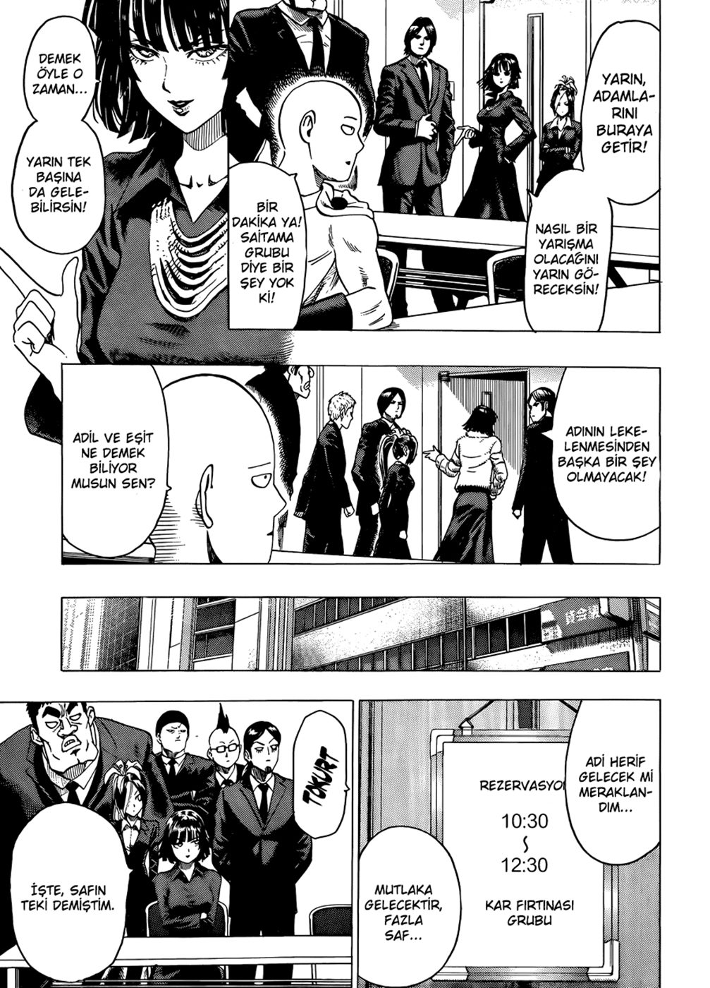 Read One Punch-Man TR Manga Online