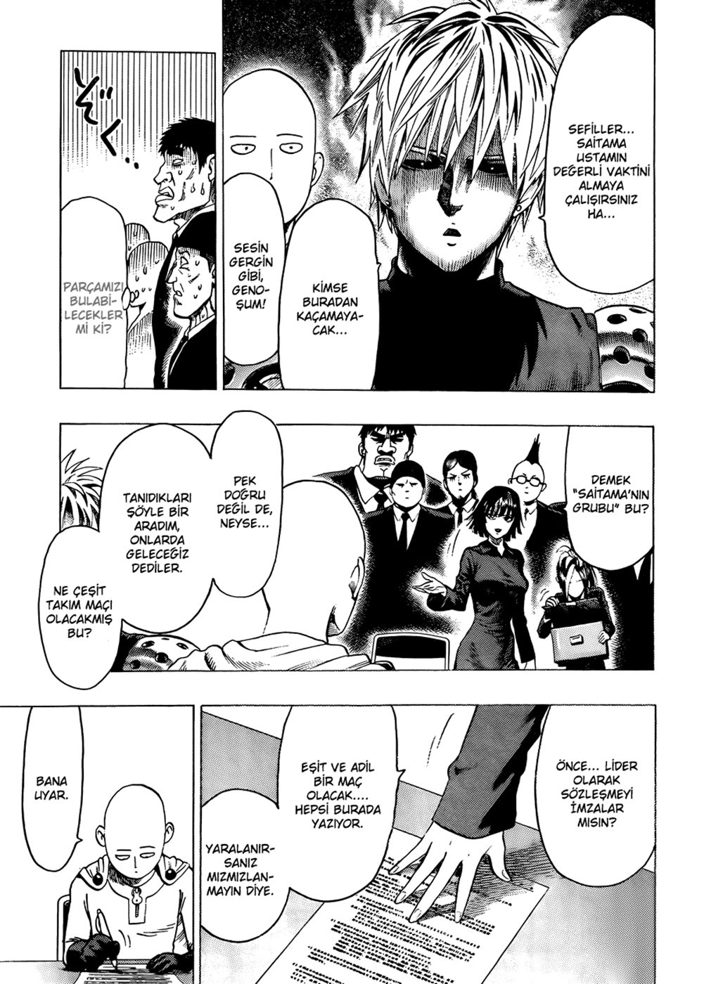 Read One Punch-Man TR Manga Online