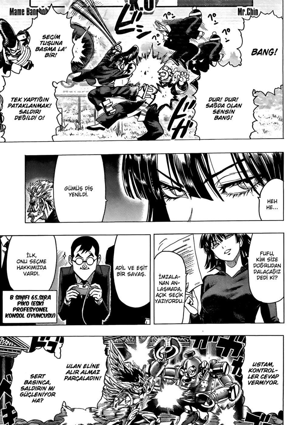 Read One Punch-Man TR Manga Online