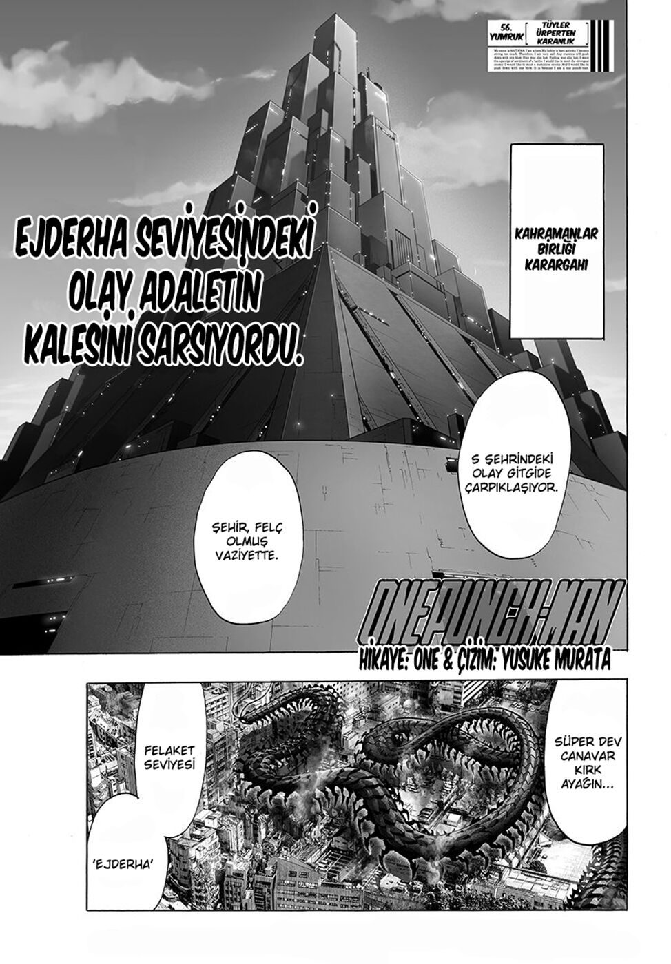 Read One Punch-Man TR Manga Online