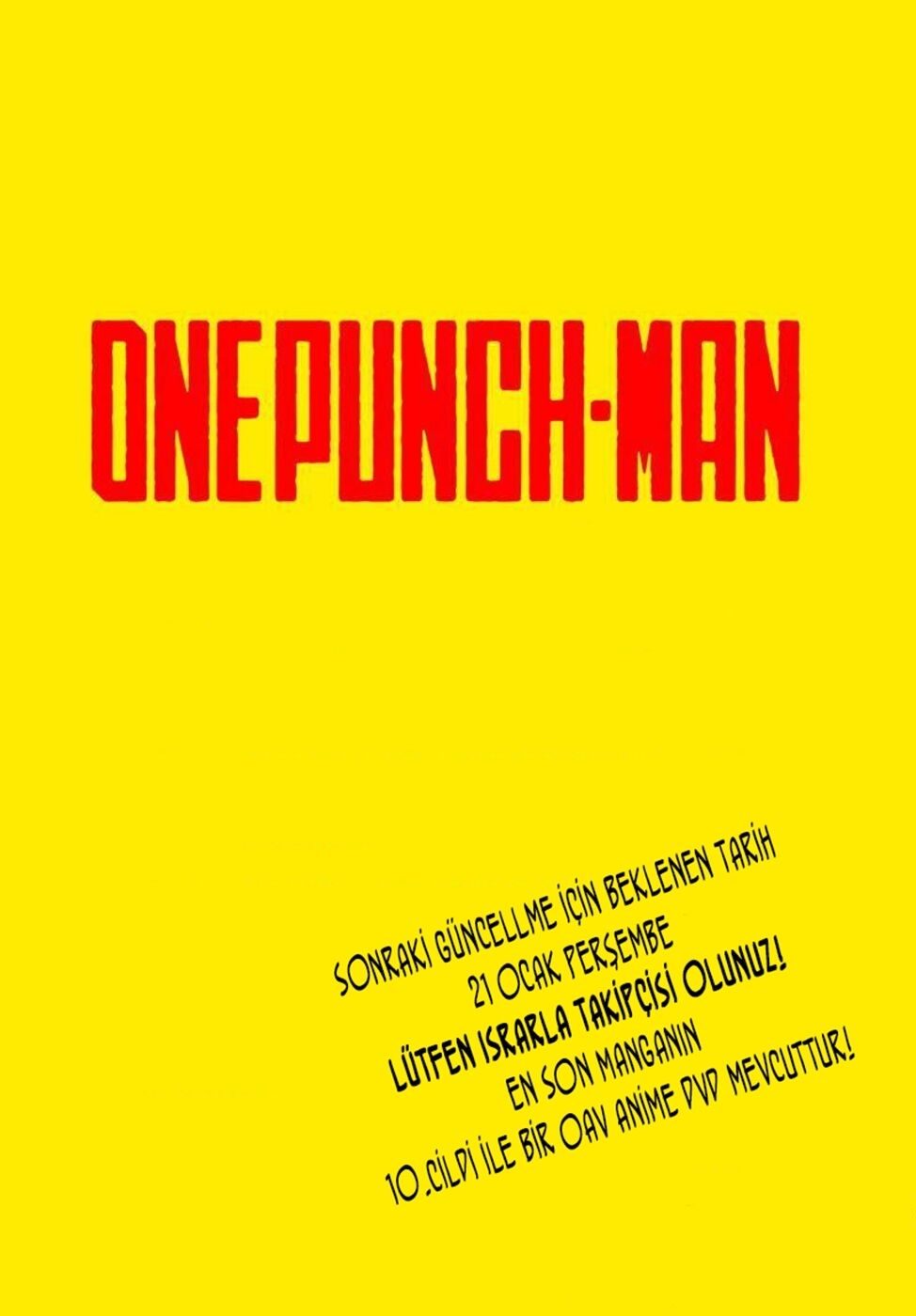 Read One Punch-Man TR Manga Online