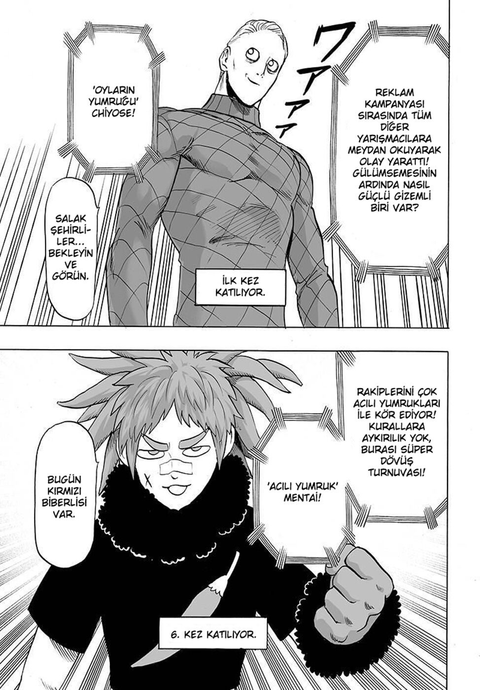 Read One Punch-Man TR Manga Online