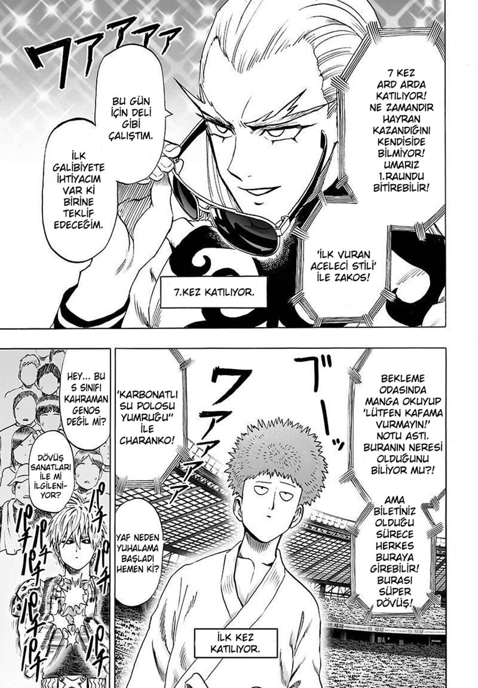 Read One Punch-Man TR Manga Online