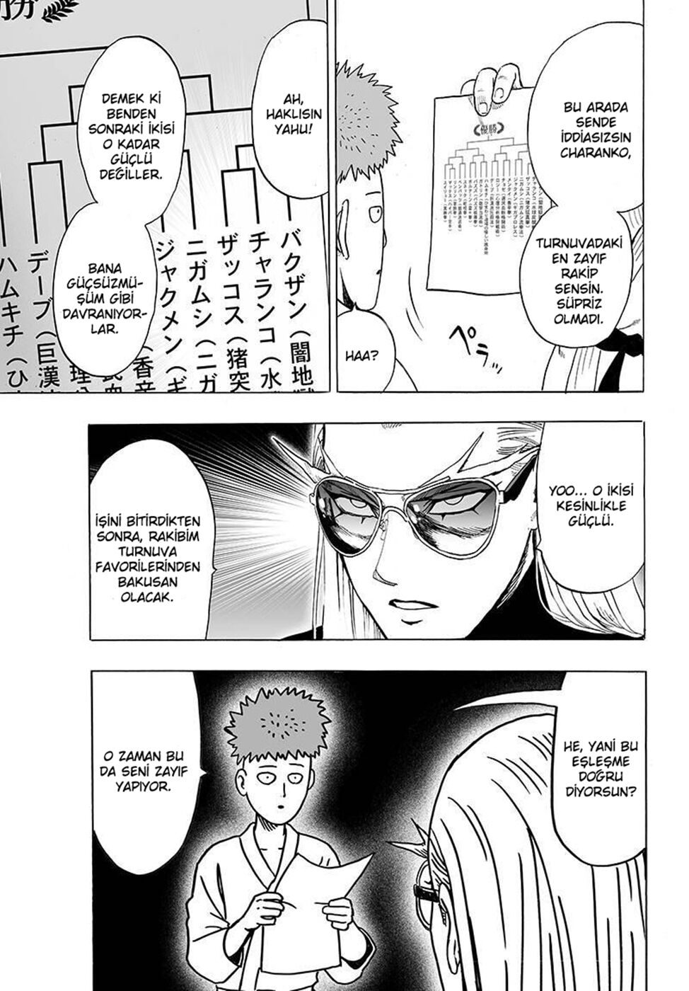 Read One Punch-Man TR Manga Online