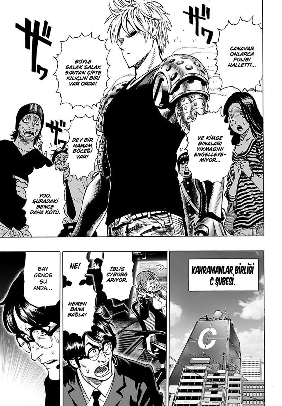 Read One Punch-Man TR Manga Online