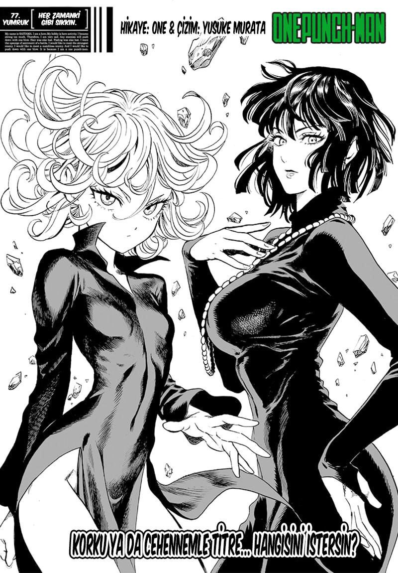Read One Punch-Man TR Manga Online