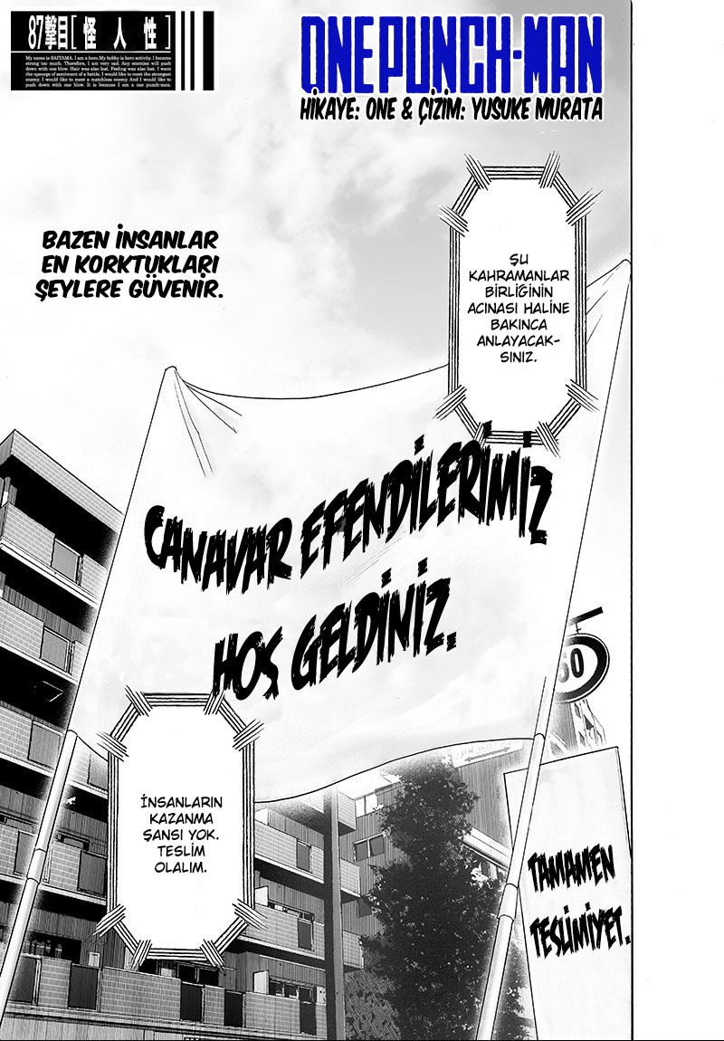 Read One Punch-Man TR Manga Online