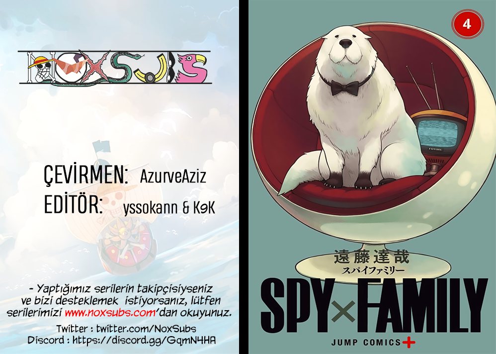 Read SPYxFAMILY TR Manga Online