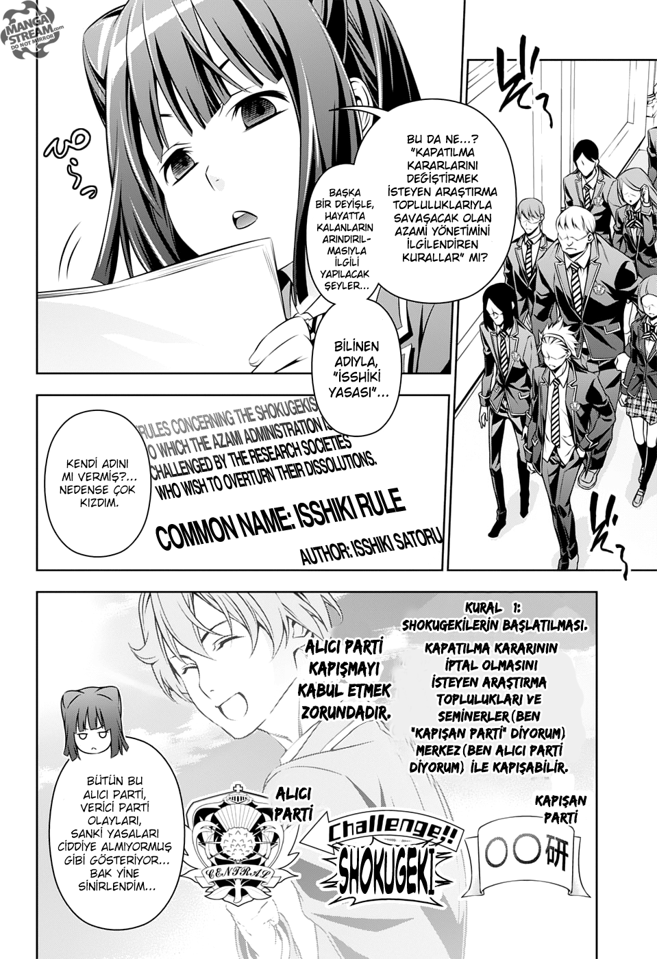 Read Shokugeki no Souma TR Manga Online