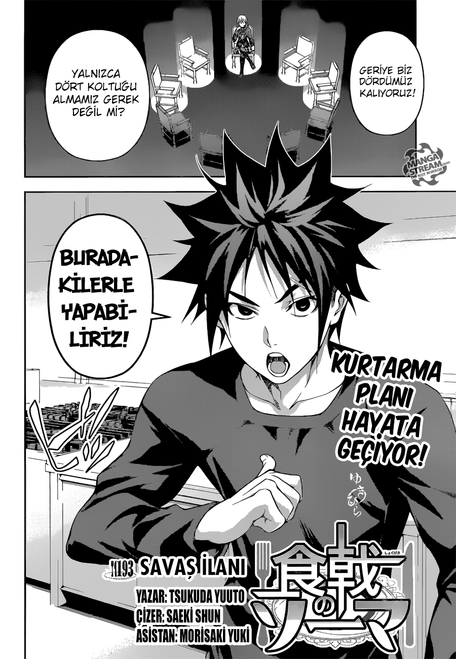 Read Shokugeki no Souma TR Manga Online