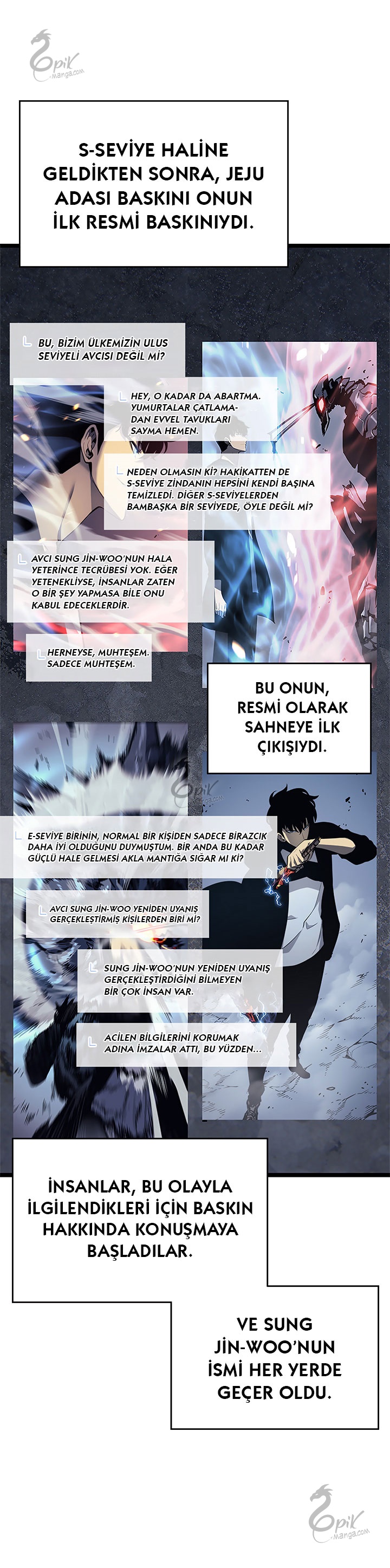 Read Solo Leveling TR Manga Online