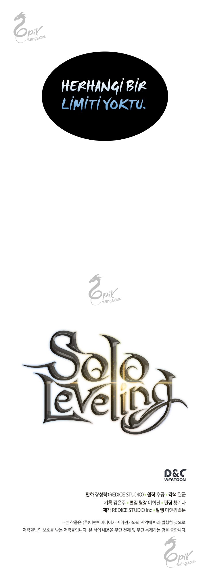 Read Solo Leveling TR Manga Online