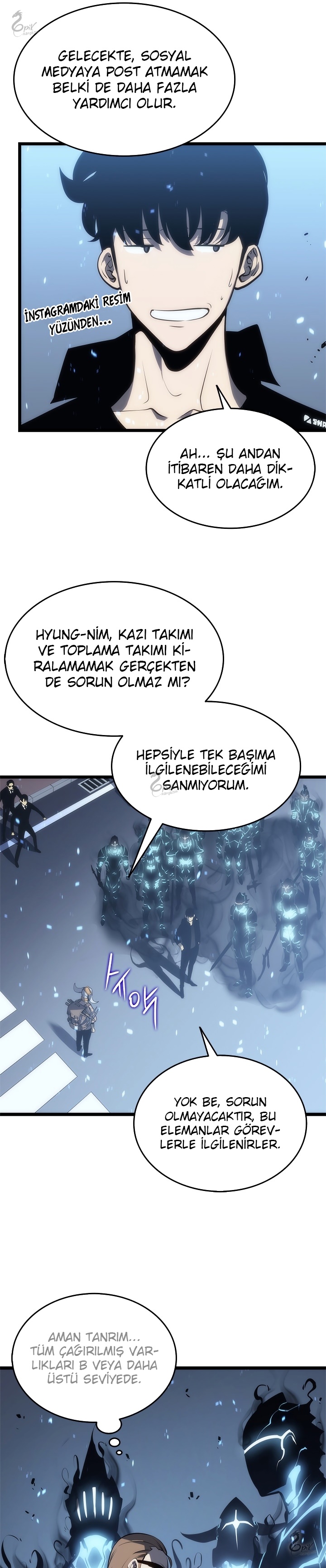 Read Solo Leveling TR Manga Online