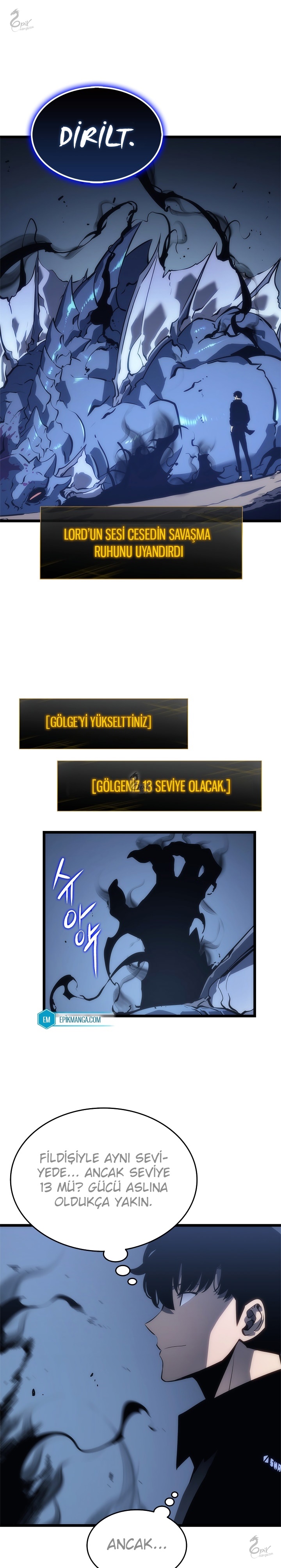 Read Solo Leveling TR Manga Online