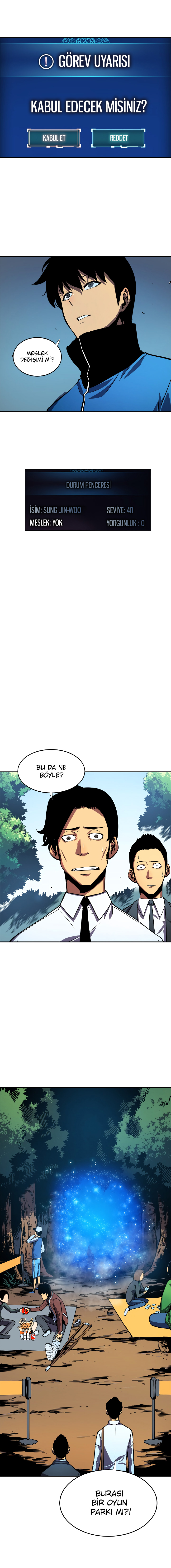 Read Solo Leveling TR Manga Online