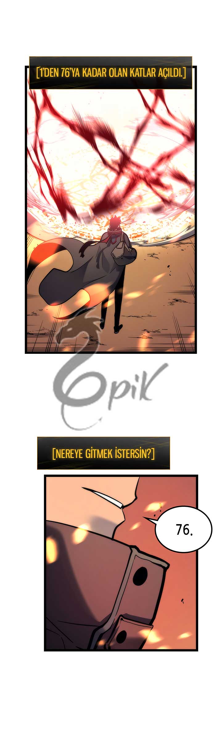 Read Solo Leveling TR Manga Online