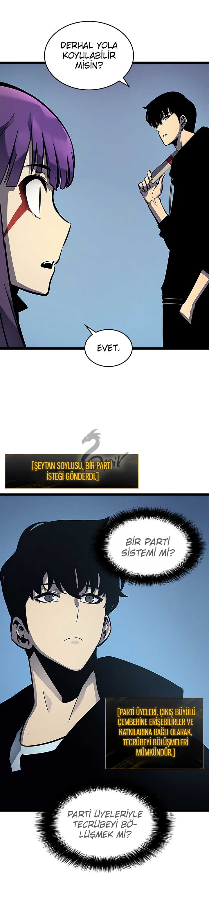 Read Solo Leveling TR Manga Online