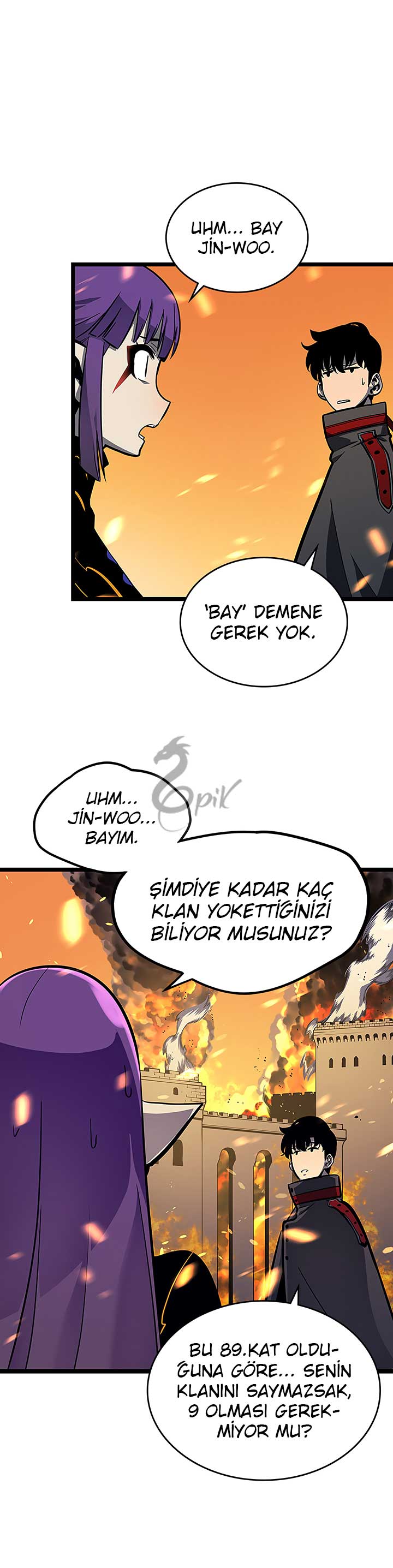 Read Solo Leveling TR Manga Online