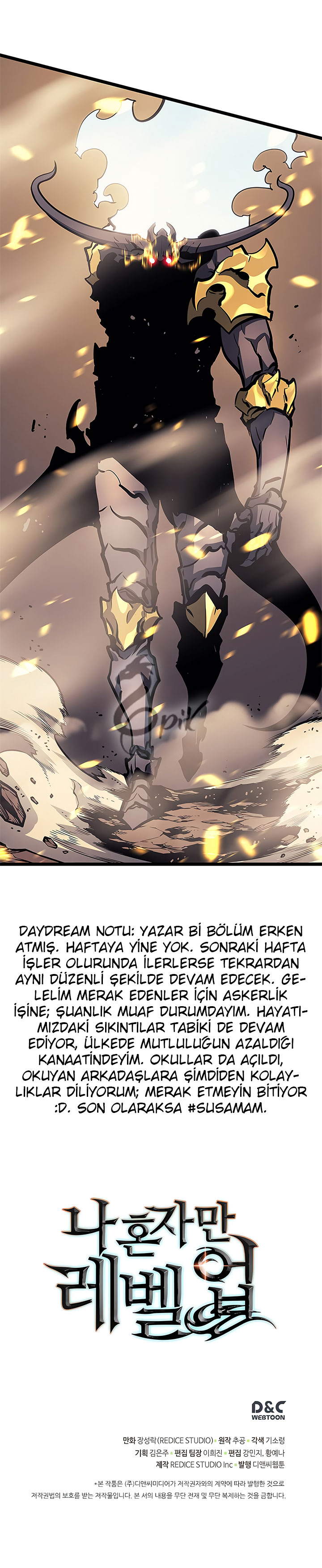 Read Solo Leveling TR Manga Online