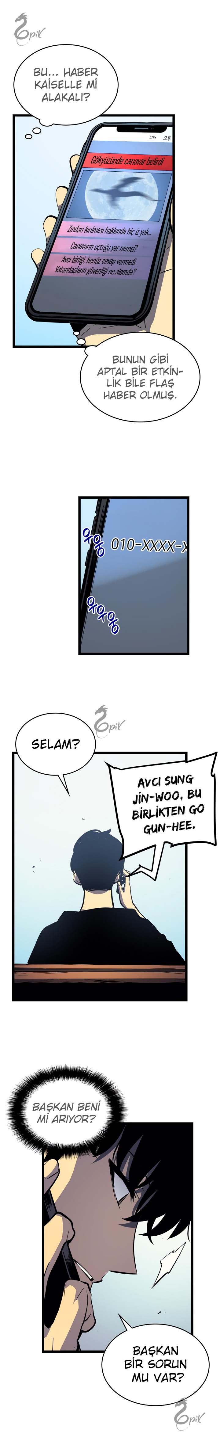 Read Solo Leveling TR Manga Online